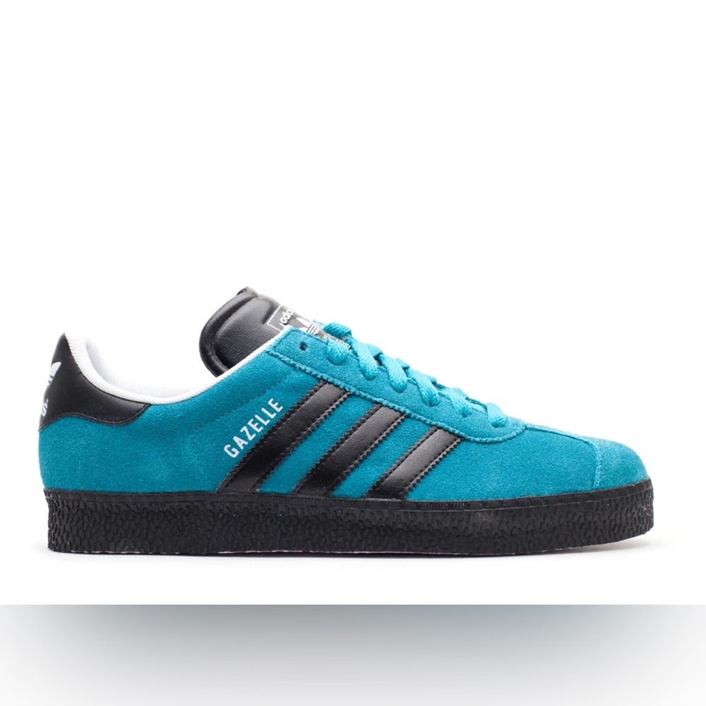 Adidas Gazelle Blue and Black Shoes Sz 9.5